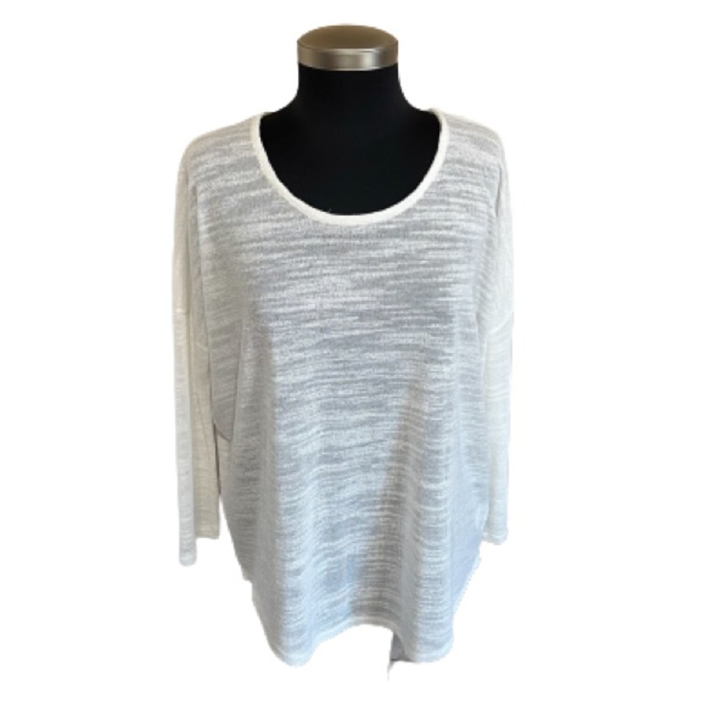 Olive & Oak NWT White Lightweight Sweater Size Large